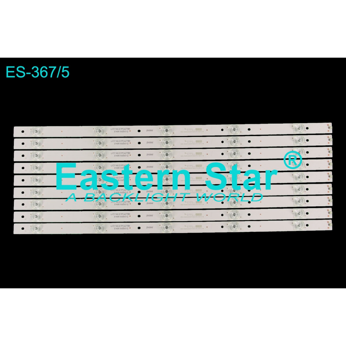 ES-367, K50K523030T090571H-REV1.5 W, TV LED BAR