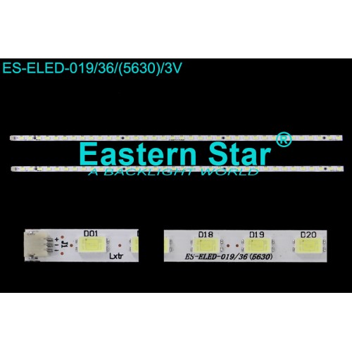 ES-ELED-019, 36 AD.WT-31T12001-MXDX-X1-061-5419, TV LED BAR