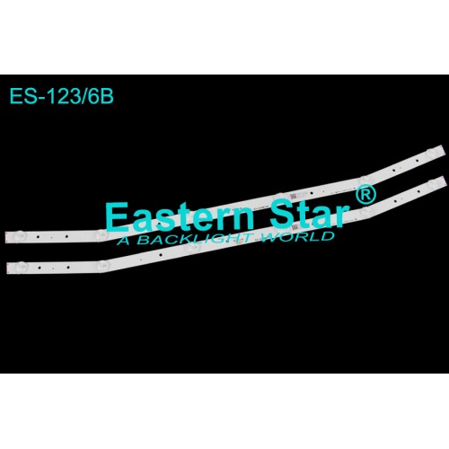ES-123, JL.D32061330-017ZS-M, JS-D-JP3220-061EC (60416), E32F2000 MCPCB, 584.51*17.5*1.0T,WW0020139090, TV LED BAR