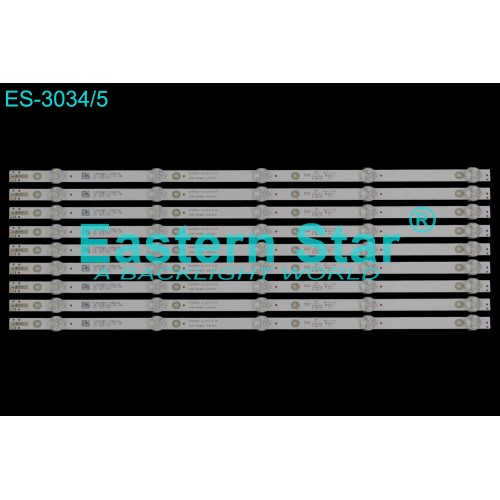 ES-3034, K490WDC1 A2  4708-K49WDC-A2213N01, TV LED BAR