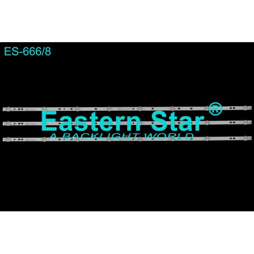 ES-666, MX43D08-ZC22AG-19E , 303MX430042E , ES.D43081330-349AS-M, TV LED BAR
