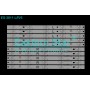 ES-3811, LED TV Backlight use for 40" Panasonic TX-40AX630B L: 400TV04 V5 BX-40S11E01-2BBH3-0-Q-49I-7885 R: 400TV05 V5 BX-40S11E02-2BBH3-0-Q-49I-2308 LED STRIP, TV LED BAR BG
