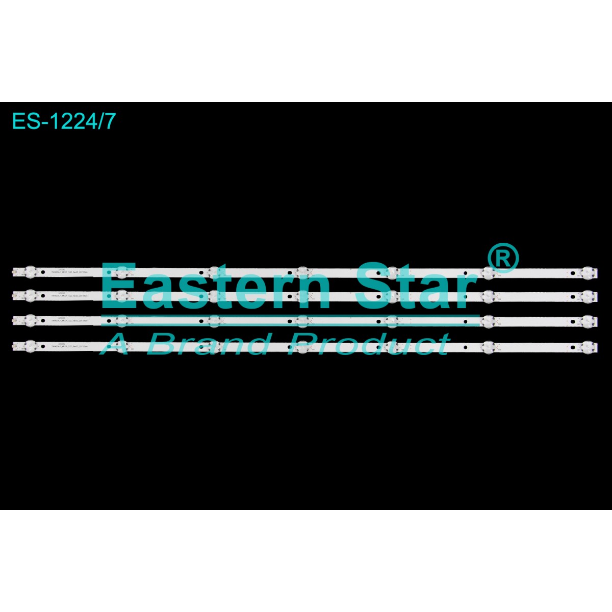 ES-1224, PHILIPS 42PFS4012/12, 42PFS4012 LED BAR BACKLIGHT , SVK420AJ1_WICOP_7LED_Rev03_20170504, TV LED BAR