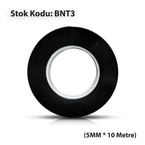 Nuks 5MM Çerçevesiz Televizyonlar İçin Panel Yapıştırıcı Bant - 10 Metre Profesyonel Frameless Bant