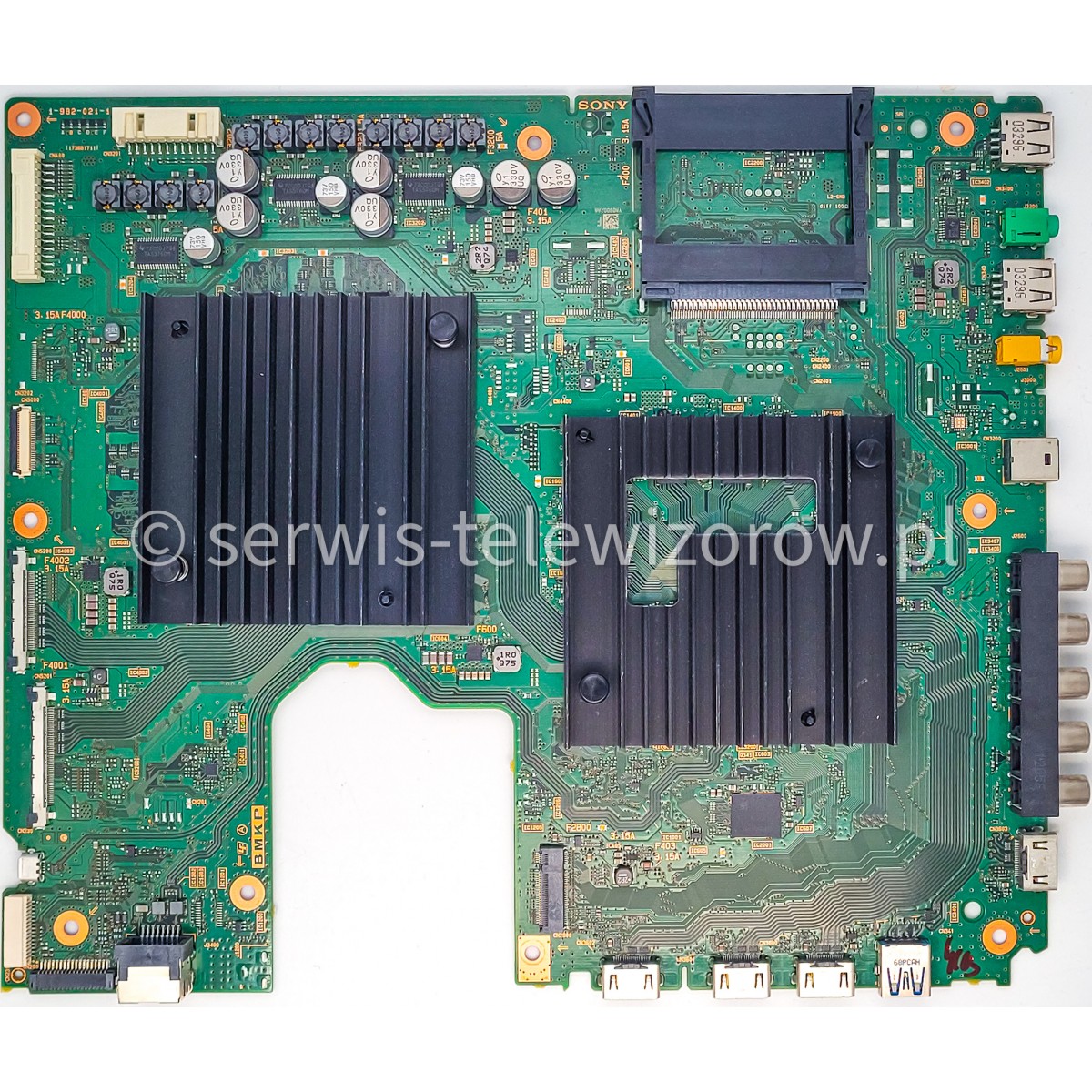 Sony Anakart Onarımı, 1-982-021-11 - KD-55XE9305 KD-65XE9305 KD-75XE9405