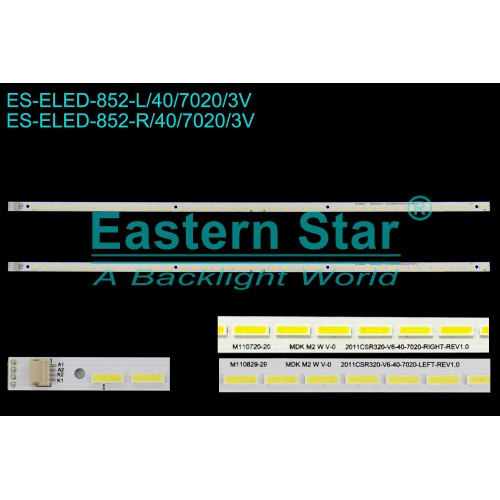 ES-ELED-852, GoldMaster, LED-3216M, LED-3217M, 2011CSR320-V6-40-7020-LEFT-REV1.0, 2011CSR320-V6-40-7020-RIGHT-REV1.0, TV LED BAR