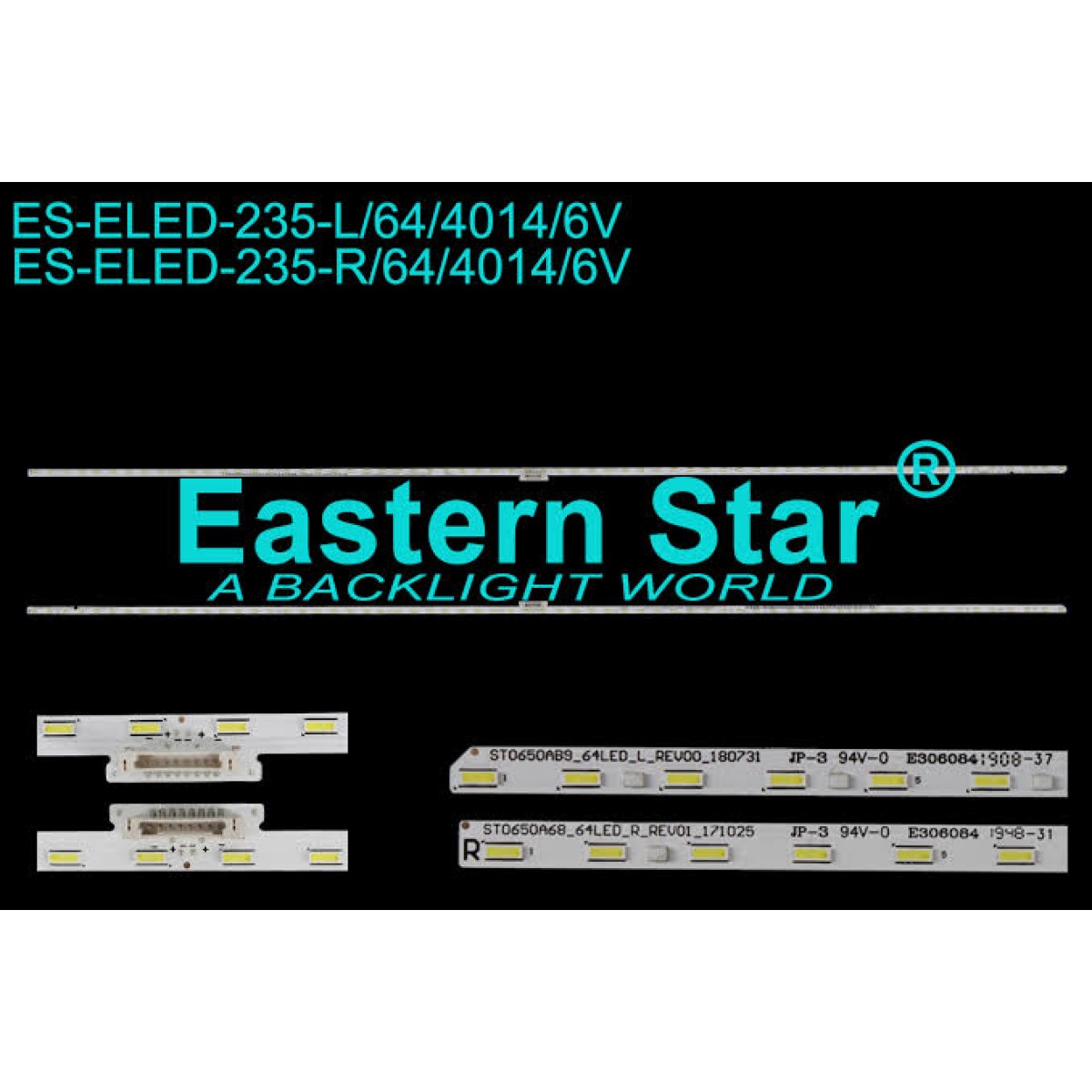 ES-ELED-235, SONY, KD-65XF8596, KD-65XG8577, TV LED BAR