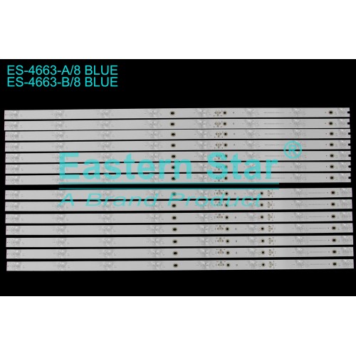 ES-4663, TCL, GIC65LB100/101_3030F2.1D_V0.7_20200108 4C-LB6508-ZM19 for TCL 65C78 65Q10 65Q7D 65N5 65C715, TV LED BAR 
