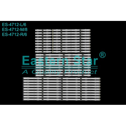 ES-4712, SAMSUNG, UE78JU7500, V5DU-780DCA-R1, V5DU-780DCB-R1, TV LED BAR