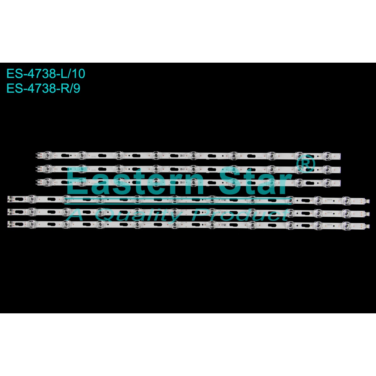 ES-4738, SAMSUNG, UE65DU7000U, UE65DU7100U, UE65DU7200U, BN96-58289A, BN96-58291A, SVC650AX3 ,DU7K_SVC650AX3_R TYPE, DU7K_SVC650AX3_L TYPE, TV LED BAR