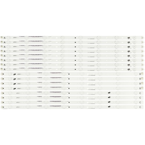 ARÇELIK A65L 8552 4B LED BAR, BEKO B65L 8552 4B LED BAR ,JVC EM65FTR LED BAR , SHARP LC-65LE645UA TV LED BAR