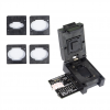 RT809H, EMMC, ADAPTER, ADAPTÖR, BGA169 & BGA153 EMMC Socket Adapter RT-BGA169-01 and BGA Bounding Box for RT809H Programmer ana görsel