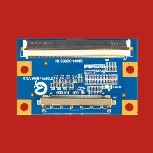 SAMSUNG - MAVİ - (MU - TU - AU - BU - CU - DU - QN - Q) - T-CON FLEXİ ÇEVİRİCİ BOARD (96 PIN - 51 PIN) - NUKS-CB102
