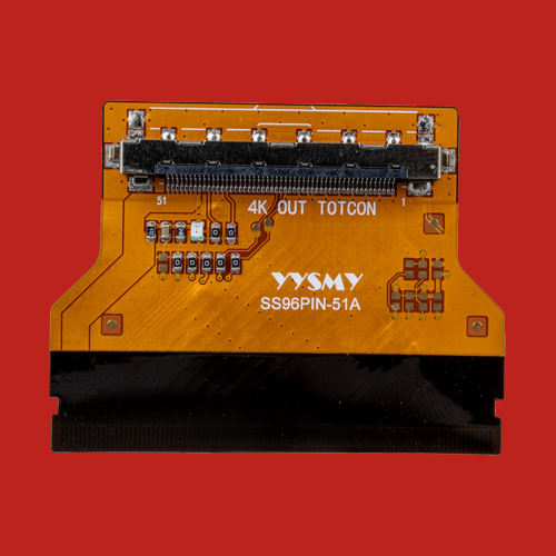 SAMSUNG - MAVİ - (MU - TU - AU - BU - CU - DU - QN - Q) - T-CON FLEXİ ÇEVİRİCİ BOARD (96 PIN - 51 PIN) - NUKS-CB103 = (NUKS-CB102)
