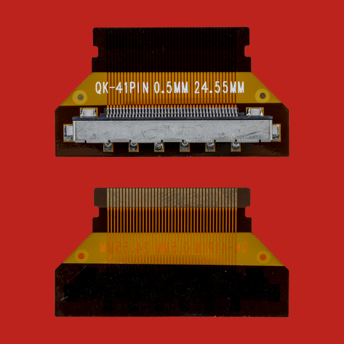 (SOKET - FİLM) BİREBİR - 0.5MM 24.55MM T-CON FLEXİ ÇEVİRİCİ BOARD (41PIN) - NUKS-CB117