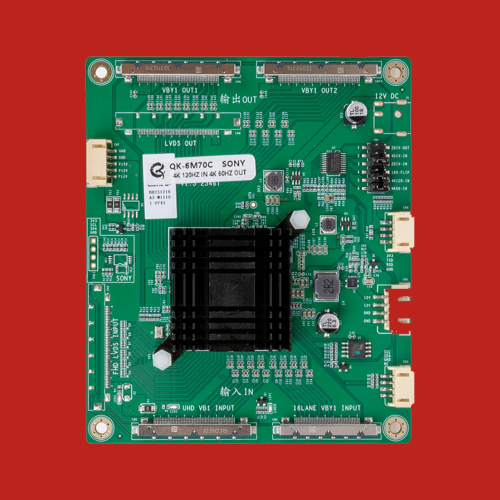 120HZ TO 60HZ - 4K - QK-6M70C - T-CON FLEXİ ÇEVİRİCİ BOARD - NUKS-CB118