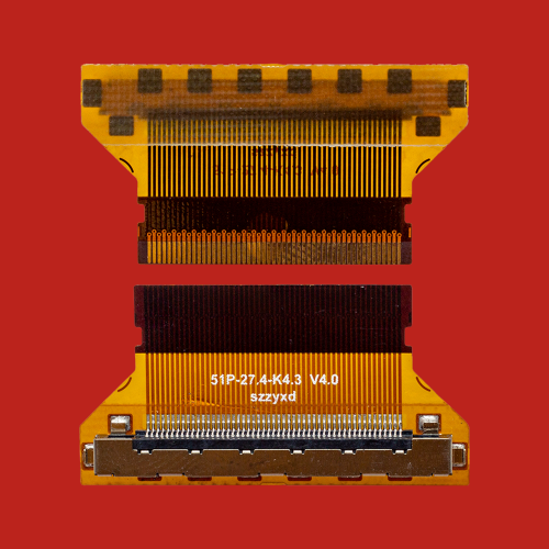 (SOKET - FİLM) BİREBİR - 27.4MM  - T-CON FLEXİ ÇEVİRİCİ BOARD (51PIN) - NUKS-CB124
