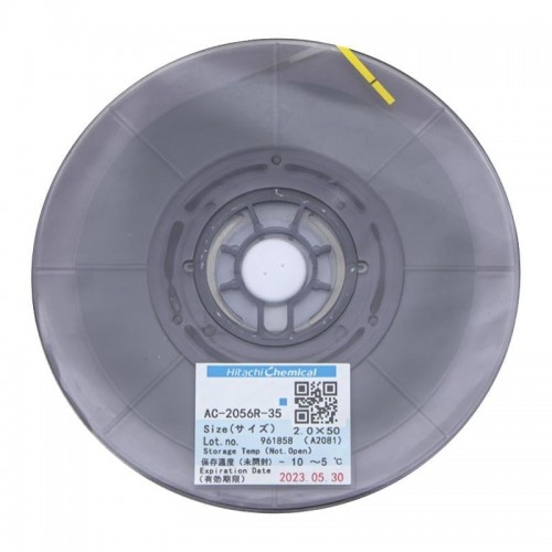 Hitachi AC-2056R-35 ACF Bant – 2.0mm x 50m Anisotropic İletken Film (PCB ve Flex Devre Onarım Bandı)
