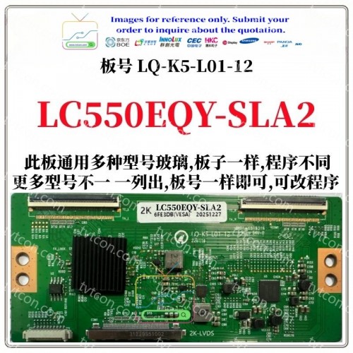 LC550EQR-SMA1 = LC550EQ3-SMA1 = LC550EQC-SMA4, TV PANEL, FULL HD TCON