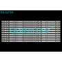 ES-3273, Sanyo LE124S1FMD, SJ.HK.D5000601-2835AS-M, 1.14MD500001 160328, TV LED BAR