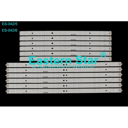 ES-042, PHILIPS, 42PFL3208K/12 TV LED BAR, EVERLIGHT LBM420P0501-CB, LBM420P0601-CB, TV LED BAR