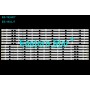 ES-193, SAMSUNG, BN96-32771A, BN96-32772A, UE58H5203AW, UE58J5270AS, UE58H5270AS, DMGE-580SMA-R3, DMGE-580SMB-R3, TV LED BAR