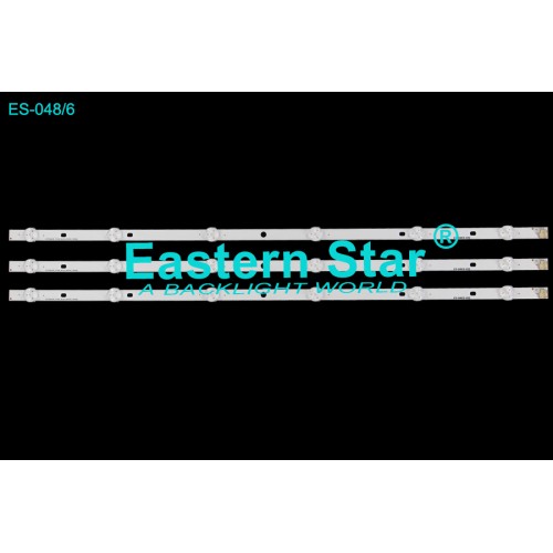 ES-048/6, 6 LEDLİ, TOSHIBA, 29P1300D, 29P1300VT, SVT290A05_P1300_6LED, SVT290A05 P1300 6LED REV03, TV LED BAR