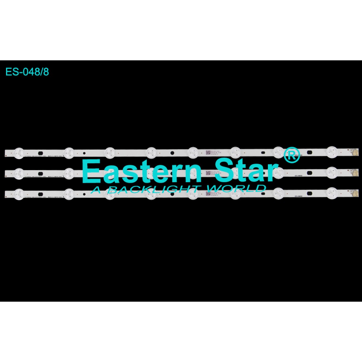 ES-048/8, 8 LEDLİ, TOSHIBA, 29P1300D, 29P1300VT, SVT290A04_12MM_8LED_REV01_120830, TV LED BAR