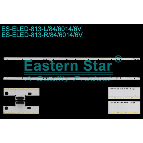 ES-ELED-813, LG, 55UH950V, 55" V16 AS2 2402 Rev1.4 1 R-Type UK3418 CC 6916A2402A , 55" V16 AS2 2401 Rev1.4 1 L-Type UK3418 CC 6916L2401A, TV LED BAR