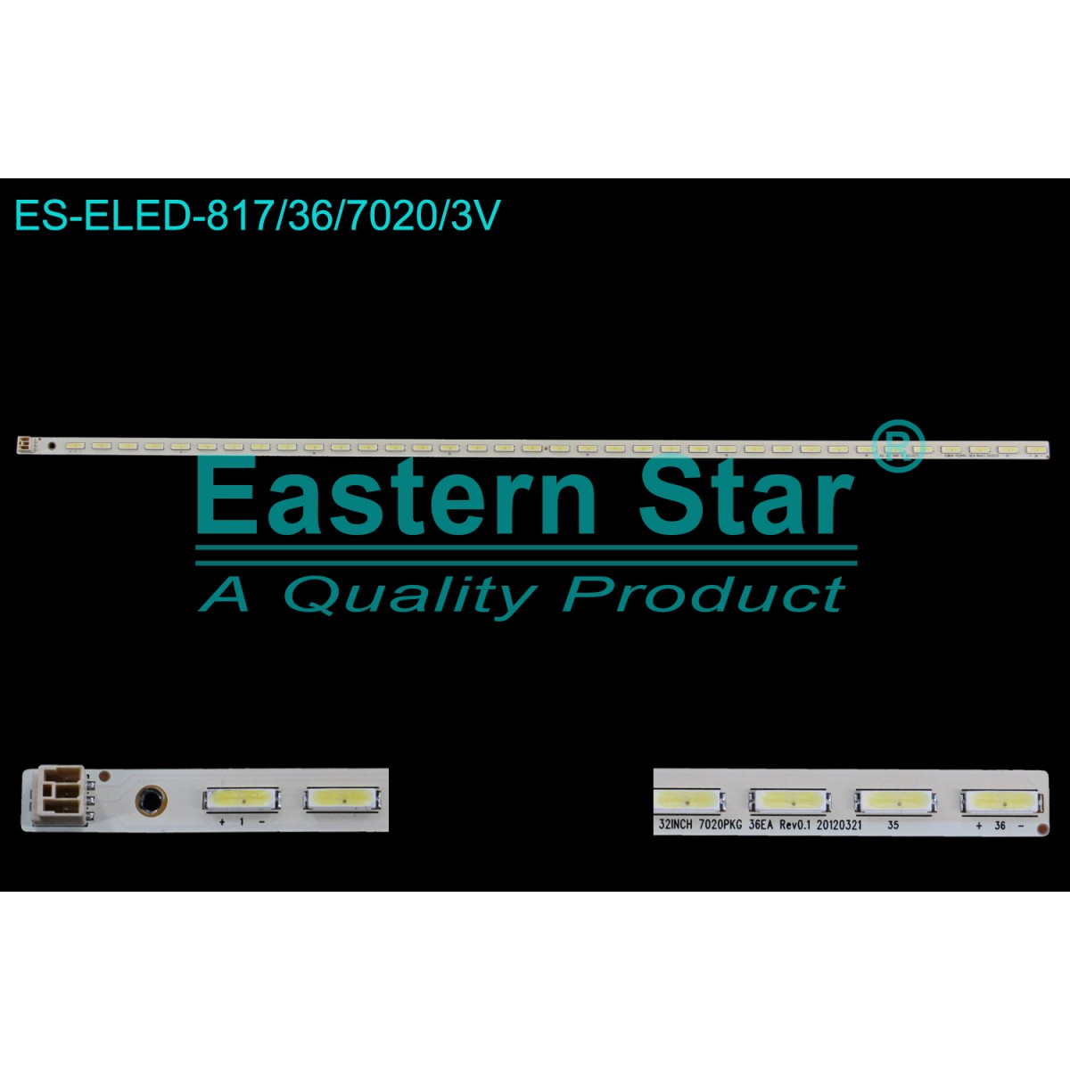 ES-ELED-817, LG Innotek 32INCH 7020PKG 36EA Rev0.1, VESTEL 32PH5065S , 32PH5045, REGAL, LE32H4040, TV LED BAR