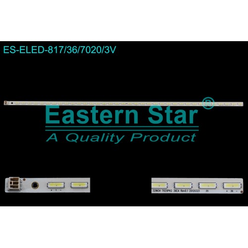 ES-ELED-817, LG Innotek 32INCH 7020PKG 36EA Rev0.1, VESTEL 32PH5065S , 32PH5045, REGAL, LE32H4040, TV LED BAR