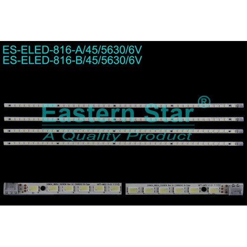 ES-ELED-816, VESTEL , LCM TL 315VES4502E, 32INCH_180EA_5SCREW Rev 0.1, TV LED BAR