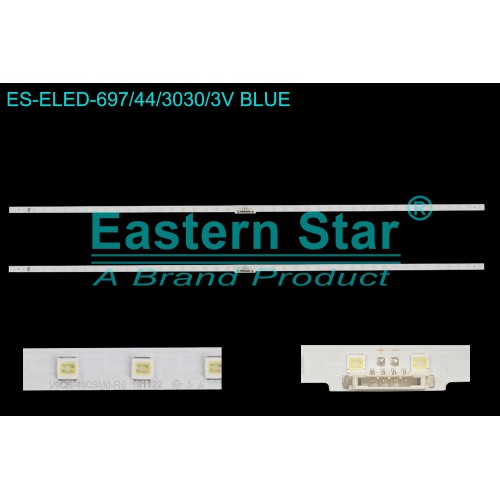 ES-ELED-697, SAMSUNG, QE49Q60RAT, QE49LS01TAU, BN96-48258A, V9Q6-490SM0-R0,19Y_Q60_STC490A97_3030F_Blue_44ea_Rev2.0_181112, TV LED BAR
