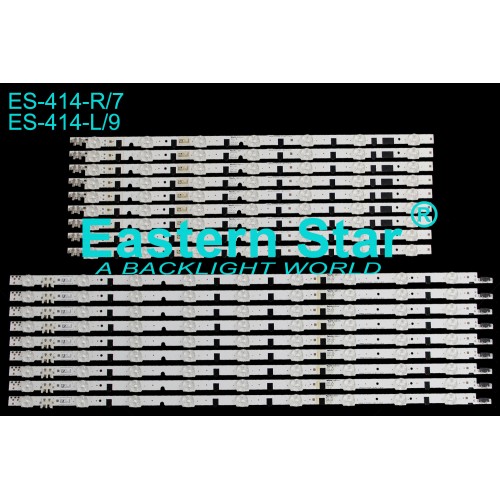 ES-414, SAMSUNG, UE50F6470S, TV LED BAR, UE50F6400, UE50F6200, UE50F550AK, UE50F6500, UE50F5000, UE50F5300, TV LED BAR, D2GE-500SCA-R3, 500SCB BN96-27900A, BN96-27901A, TVLED BAR