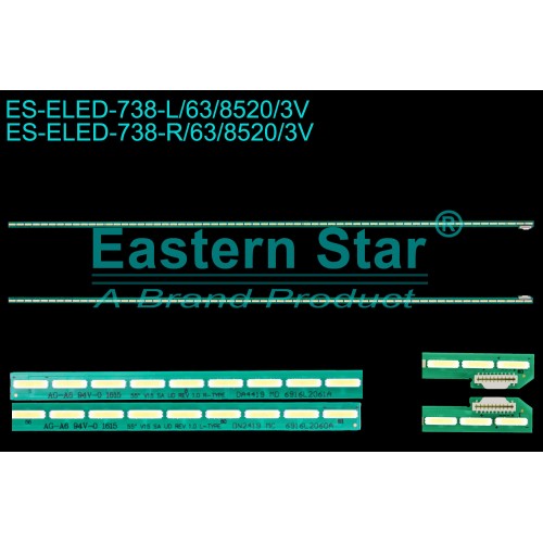 ES-ELED-738, LG 55UF8507 TV LED BAR , 55'' V15 SA UD REV 1.0 R-TYPE, 55'' V15 SA UD REV 1.0 L-TYPE , LC550EQE-(PH)(F1) 6922L-0180A , 55 V15 15.5 SNL UD, 6916L2270B , 6916L2269B, TV LED BAR