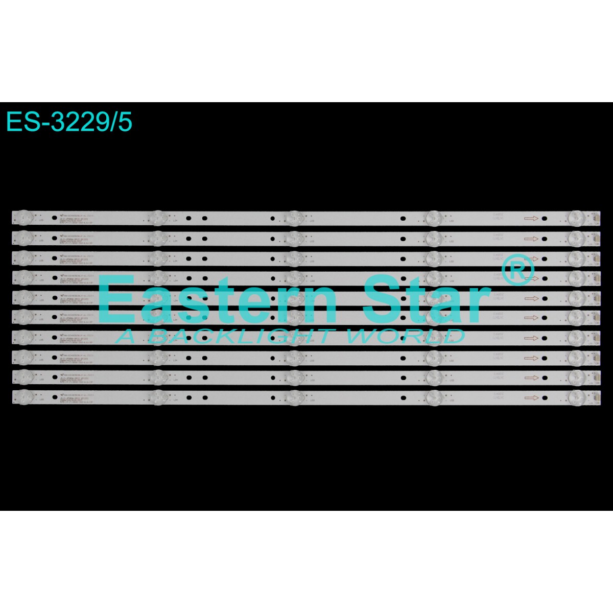 ES-3229, SN58LEDJ203/0216, AX58LEDJ203/0216, 58LEDJ203, JS-D-JP58DM-051EC, R72-58D04-005, 575141T.60034.10P, D58-M30, TV LED BAR 6V