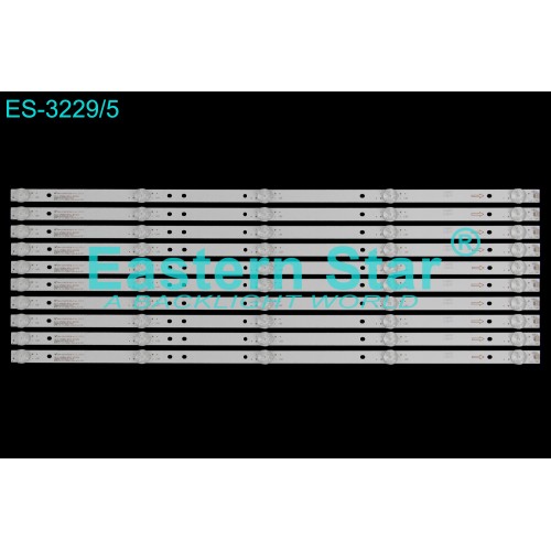 ES-3229, SN58LEDJ203/0216, AX58LEDJ203/0216, 58LEDJ203, JS-D-JP58DM-051EC, R72-58D04-005, 575141T.60034.10P, D58-M30, TV LED BAR 6V