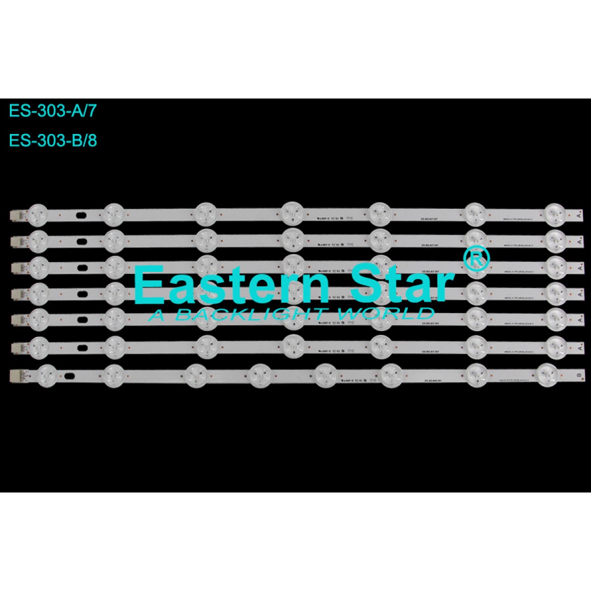 ES-303, VESTEL, 49'', 48'', 6A-1B, 49DLED_A-TYPE_REV00, 49DLED_B-TYPE_REV00, 48DLED_A-TYPE_REV01, 48DLED_B-TYPE_REV01, TV LED BAR