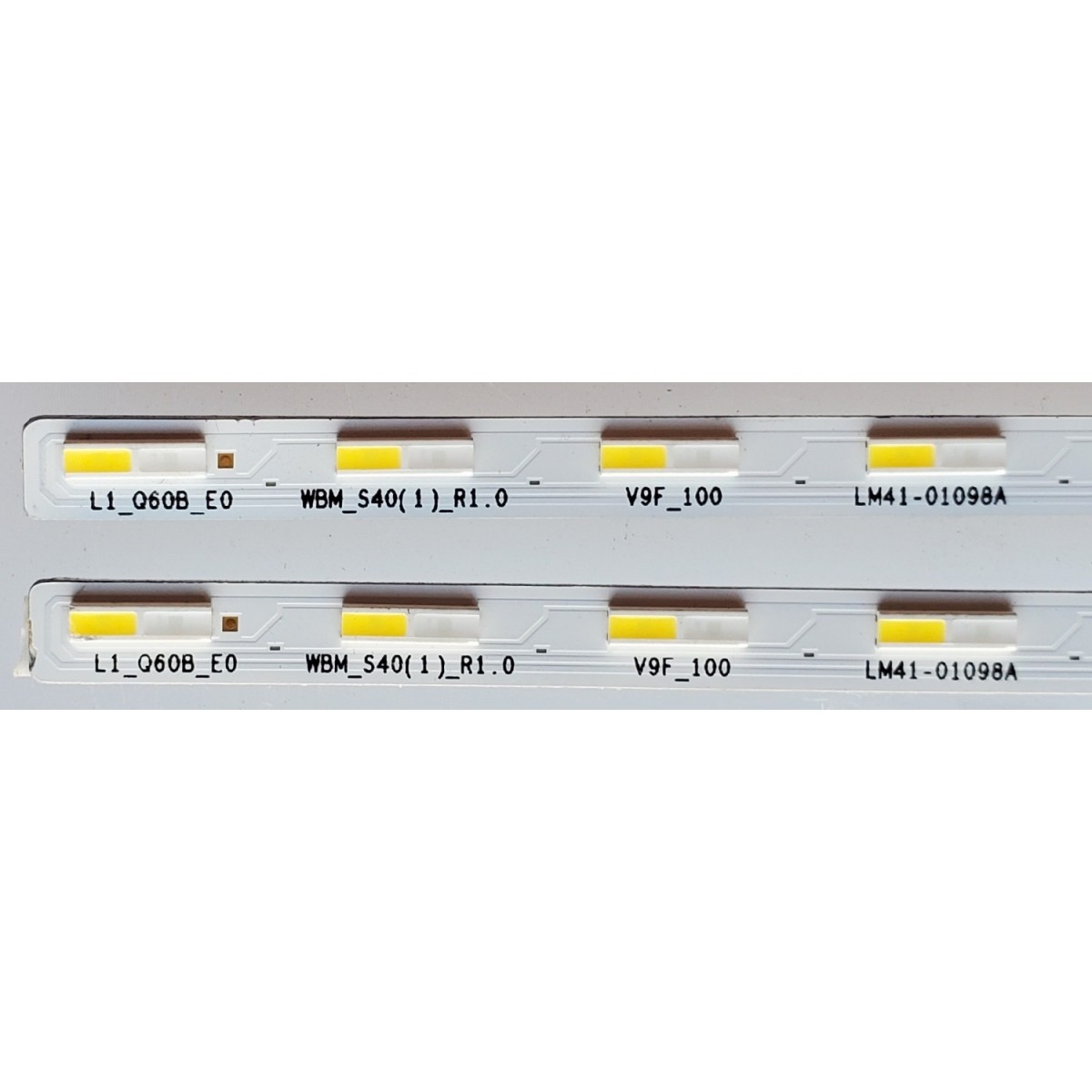 SAMSUNG, BN96-54490A, QE50Q60BAU, QE50Q60CAU, QE50Q67BAU, QE50Q67CAU, 4490A, LM41-01098A, L1_Q60B_E0, TV LED BAR