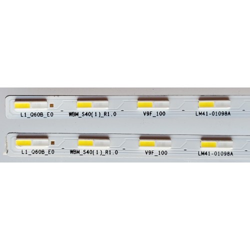SAMSUNG, BN96-54490A, QE50Q60BAU, QE50Q60CAU, QE50Q67BAU, QE50Q67CAU, 4490A, LM41-01098A, L1_Q60B_E0, TV LED BAR