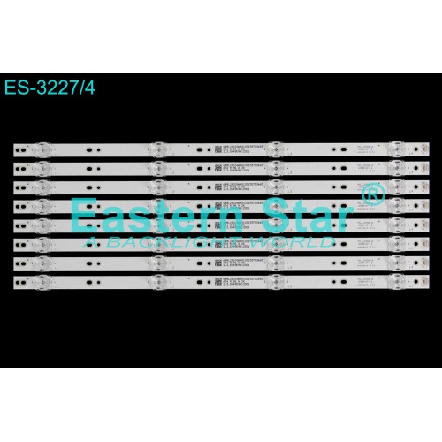 ES-3227, HY-C490C6, 3224819716, MS-L2703 V1,  JL.D50041330-105BS-M_V01, TV LED BAR