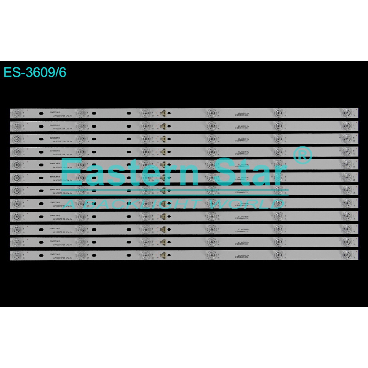 ES-3609 (BEYAZ), TCL, 55C715LED BAR, TCL, 55C811, 55C815K, 55C715, 55C717, 55C716, 55C78, TCL-55P10-3030FC-12X6-LX20200106, YHF-4C-LB5506-YH10J, TV LED BAR
