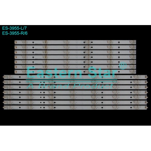 ES-3955, PHILIPS, LBM550P0601-AR-4(HF)(R), LBM550P0701-AQ-4(HF)(L), TV LED BAR