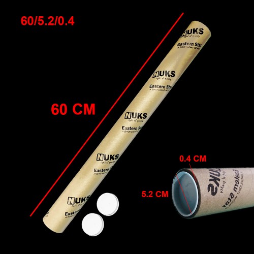 60 CM, 0.4 CM Kalınlık, 5.2 CM Çapında Silindir TV Led Bar Kargo ve Saklama Borusu, Karton Masura Boru