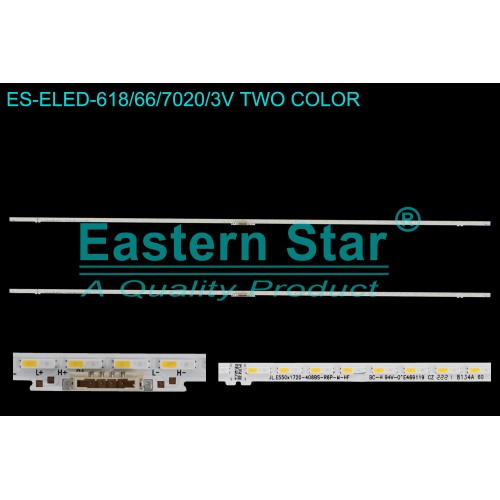 ES-ELED-618, SAMSUNG, QE55LS03AAU, QE55LS03BAU, QE55LS03BGU, QE55Q60AAU, QE55Q67AAU, QE55Q70AAT, QE55Q70BAT, QE55Q70CAT, JL.E550x1720-408BS-R8P-M-HF, E469119  8134A,  BN96-52584A, TV LED BAR