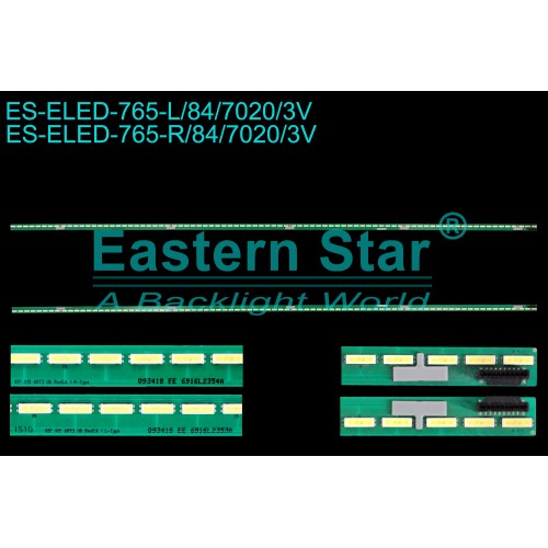 ES-ELED-765, LG, L: 65" V15 ART3 UD Rev0.6 1 L-Type Q93418 EE 6916L2353A    R: 65" V15 ART3 UD Rev0.6 1 R-Type Q93418 EE 6916L2354A, TV LED BAR