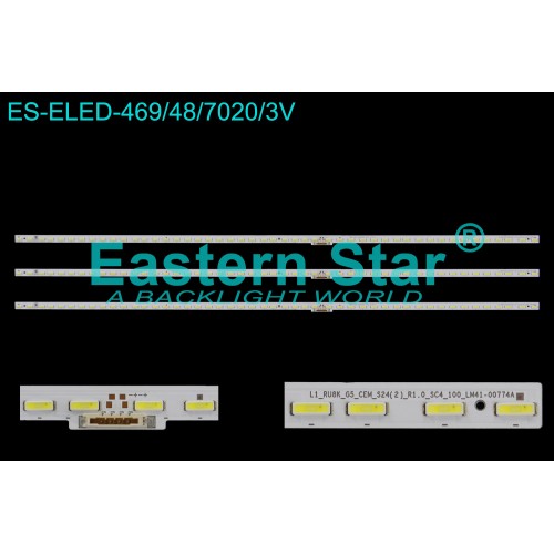ES-ELED-469, QB75R, QM75B, QM75R-A, QM75R-B, WM75B, WM75A, QM75R, BN96-48379A  L1_RU8K_G5_CEM_S24(2)_R1.0_SC4_100_LM41-00723A| LM41-00774A, TV LED BAR