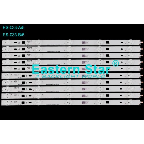 ES-033, SONY, KDL-40W605B, KDL-40R485B, SAMSUNG 2013 SONY 40B 3228, LSY400HN01-B01, LSY400HM03-A02, TV LED BAR