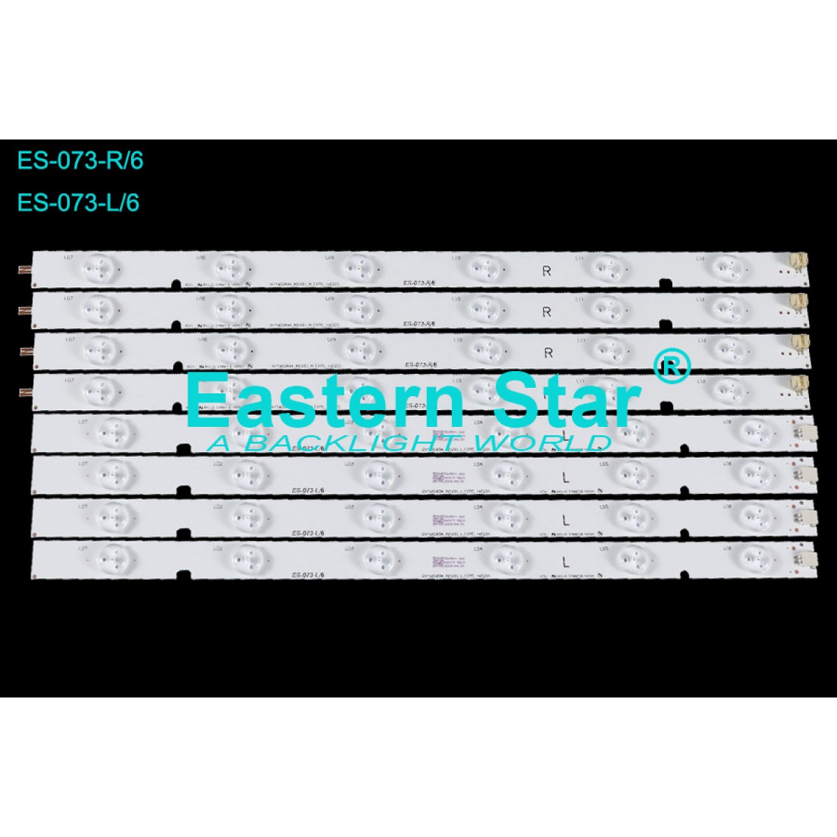 ES-073, TOSHIBA, SVT400A94_REV03_R-TYPE_140203, SVT400A94_REV03_L-TYPE_140203, 40L2400EE, 40L2400D, 40L2450EE, TV LED BAR