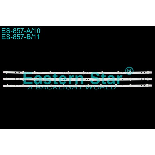 ES-857, 17DLB43VER7-A, 17DLB43VER7-B, 23559828, 43UD8200, 43R7540U, 43U9500 , 43TU7540 , 30104244, 30104245, TV LED BAR